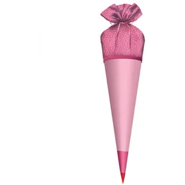 ROTH DIY Stoffschultüte rosa, 70cm