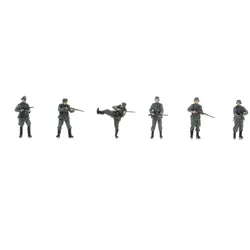 Wehrmacht Infanterie durchbricht Tür Modell von Artitec 1:87