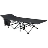 KingCamp Feldbett XL Outdoor Camping Liege Gäste Klappbett Stahl 208x75cm