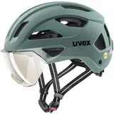 Uvex Stride Visor Mips Fahrradhelm (Größe 56-59CM, gruen)
