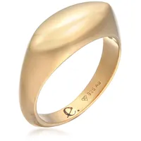 Elli PREMIUM - Siegelring Marquise Design 925 Silber rhodiniert