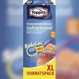 Toppits Gefrierbeutel SafeLoc 1,0 l, 36 St.