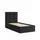 mebligo SORIA 90 x 200 cm Schwarz