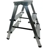 Vago-Tools Leiter Trittleiter Klappleiter 2x3 Stufen