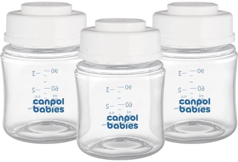 Express Care Bottle Set For Breast Milk Storage Geschenkset Muttermilchvorratsflaschen 3 x 120 ml für Frauen