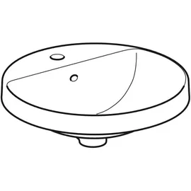 Geberit VariForm Einbauwaschtisch rund 48 x 48 cm (500705002)