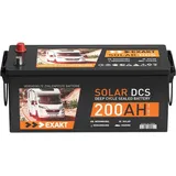 EXAKT Solar DCS Solarbatterie 200Ah 12V