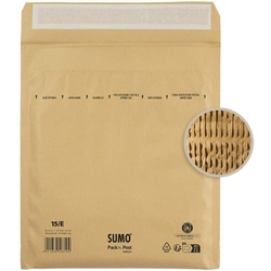 Mailmedia Papierpolster-Versandtaschen »SUMO®« braun, 23.5x26.5 cm