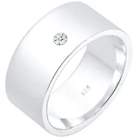 Elli PREMIUM Ring Damen Basic Diamant (0.03 ct.) 925 Silber
