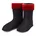Ladeheid Kinder Mädchen Jungen Wärmende Stiefelsocken für Gummistiefel Innenschuh KL045 (Rot, 33 EU). - 33