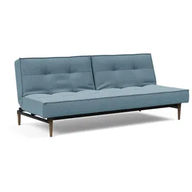 Innovation Living Schlafsofa Splitback Styletto dunkel Stoff Light Blue