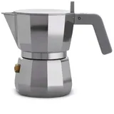 Alessi Moka 70 ml Aluminium silber