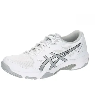Asics Damen Gel-Rocket 11 Sneaker, White/Pure Silver, 41.5 EU
