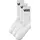 Vans Classic Crew Socken 2 Paar Weiß/Grau 38,5-42