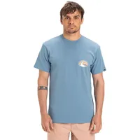 QUIKSILVER Ev Flower Chaos Kurzarm-t-shirt - Coronet Blue -