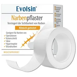 Evolsin Silikon Narbenpflaster - Narbenpflege nach OP & Kaiserschnitt - 2cm x 200cm 1 St