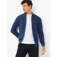 Brax Strickjacke Style JOHN, blau 5XL