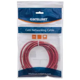 Intellinet Network Solutions Intellinet Patchkabel U/UTP Cat6, 2 m, Rot