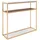 Phoenix Anrichte CANDY 105 x 95 x 30 cm Braun / Gold