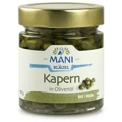 Mani Kapern in Olivenöl bio