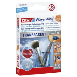 tesa Klebestreifen 2 cm  x 5 cm transparent