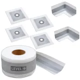 LEVEL+ Dichtungsband Bandset Dusche Balkon Dichtband Dichtbahn Duschelement SET EZ6