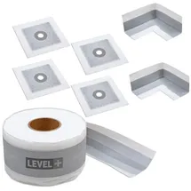 LEVEL+ Dichtungsband Bandset Dusche Balkon Dichtband Dichtbahn Duschelement SET EZ6
