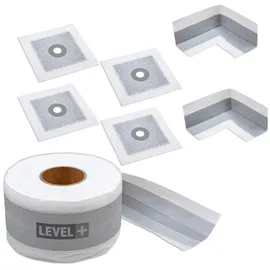 LEVEL+ Dichtungsband Bandset Dusche Balkon Dichtband Dichtbahn Duschelement SET EZ6