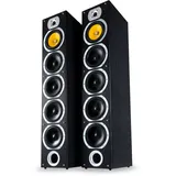 Bennett & Ross Exosphere HiFi Standlautsprecher Paar schwarz 2x 200W RMS