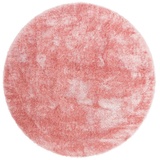 Home Affaire Hochflor-Teppich »Malin«, rund, 31156859-10 rosa 43 mm,