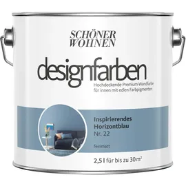 Schöner Wohnen Designfarben 2,5 l inspirierendes horizontblau