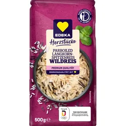 EDEKA Herzstücke Parboiled Langkorn-& Wild-Reis 500G