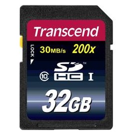 Transcend SDHC 32GB Class 10 30MB/s UHS-I