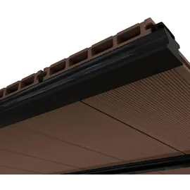 Juskys WPC Terrassendielen 4 m2 braun