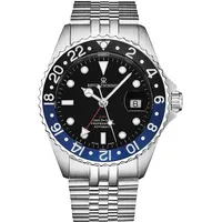 Revue Thommen Diver GMT Automatik Herren-Armbanduhr Edelstahl 17572.2233