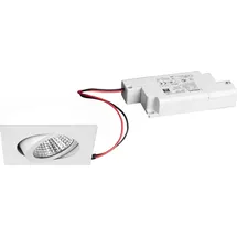 Brumberg 39365073 LED-Einbaustrahler 6W quadratisch weiß