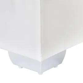 Beliani Boxspringbett 160 x 200 cm Weiß