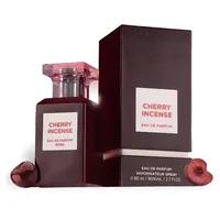 Fragrance World Cherry Incense Parfümiertes Wasser Unisex 80 ml Eau de Parfum Arabisches Parfüm für Damen und Herren