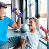 Hantelset Mit 10 Kg Gesamtgewicht – Hantelpaare (0,5/1/1,5/2 Kg) Mit Tragetasche – Für Muskeltraining Und Gewichtheben – Mehrfarbiges Pu-metall