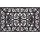 HANSE HOME Ornaments 45 x 75 cm Schwarz