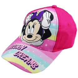 Disney Minnie Mouse Baseball Cap Minnie Maus Einhorn Kinder Mädchen Basecap Gr. 52 bis 54 rosa 54