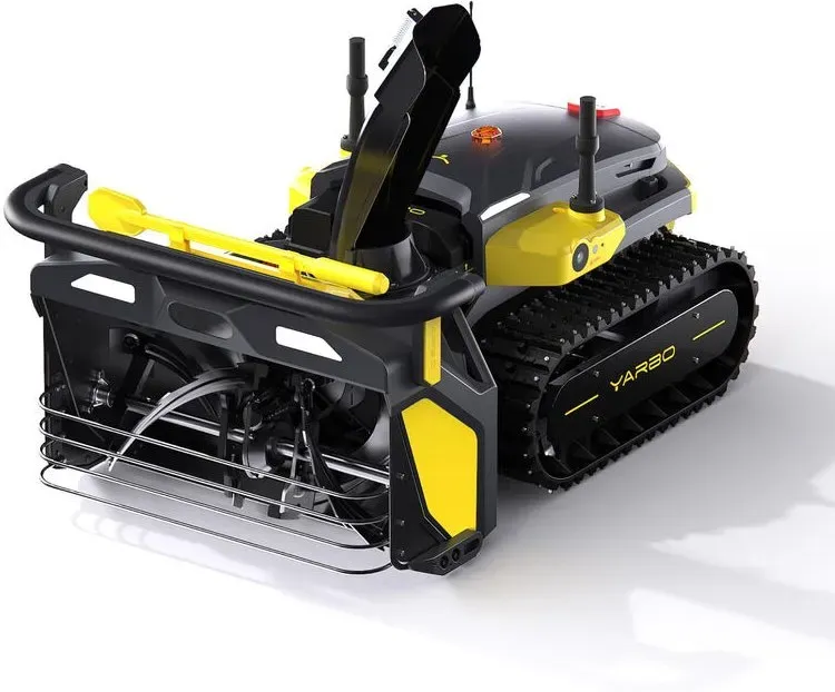 Yarbo Schneefräse, mit 24/7 autonomer Räumung und Selbstaufladung – Intelligente AI-Navigationsbasisstation mit 500 Pfund (ca. 227 kg) Zugkraft und Allwetter-Beständigkeit. Vollautomatischer Schneefräsen-Roboter: 24/7 autonome Schneeräumung für große Grundstücke, bewältigt Steigungen bis zu 36%, 30 cm Aufnahmehöhe & einstellbarer Schneewurf von 1,8-12 m | Intelligente, mühelose Winterlösung