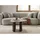 MASSIVMOEBEL24.DE Couchtisch Akazie Braun 70 x 65 x 35 cm