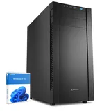 dcl24.de dcl24 Desktop Office PC i9 14900, UHD Grafik 770-1000GB SSD, 16GB DDR5, Media PC mit 24x5.8 GHz, WLAN, Windows 11 Pro PC für Büro und Homeoffice