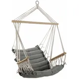 ASS Altenburger Design Hängesessel Stoffsessel Schwebesessel Hängekorb Maly mit extrem gemütlichem 6cm dicken Sitzkissen und Armlehnen ohne Hängesesselgestell