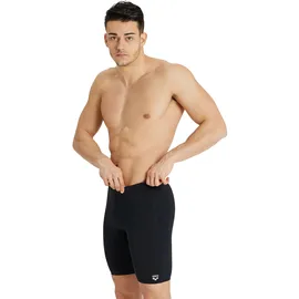 Arena Team Swim Jammer Solid Black/White 6