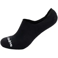 SUPER.NATURAL Sn Invisible Kurze Socken - Jet Black - EU 42-45