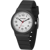 SINAR Quarzuhr XB-18-1, Armbanduhr, Herrenuhr schwarz
