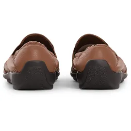 VITAFORM Hirschleder Slipper Herren Cognac 44