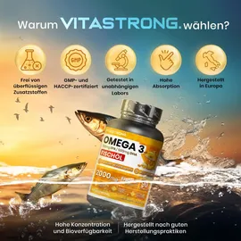 vitastrong Omega 3 Kapseln 90 St.
